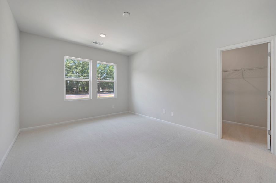 Spacious, unfurnished interior of a new home in Amplitude, Charlotte (Image 27). Spacious, unfurnished interior of a new home in Amplitude, Charlotte (Image 27).