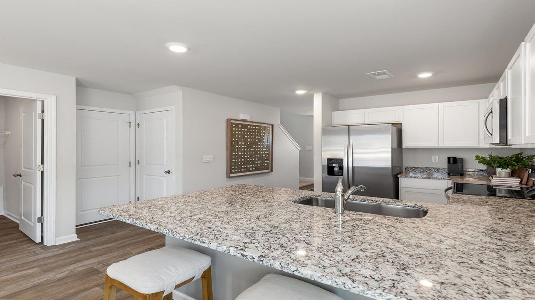 Furnished interior view inside a new home in McKenzie Gardens, Brunswick (Image 6).