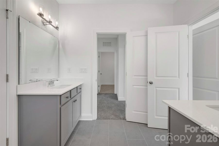 Secondary bathroom