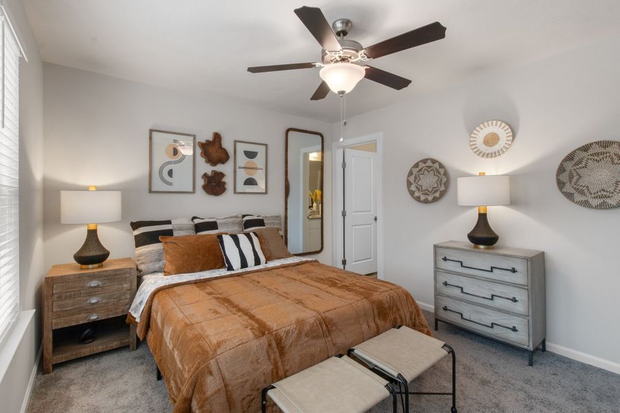 Furnished interior view inside a new home in Forrest Bluff Townhomes, North Augusta (Image 16).