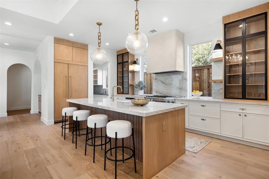 Furnished interior view inside a new home in , Dallas (Image 5).