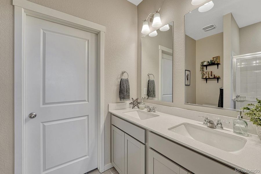 Furnished interior view inside a new home in Spring Valley Ranch, Elizabeth (Image 9).