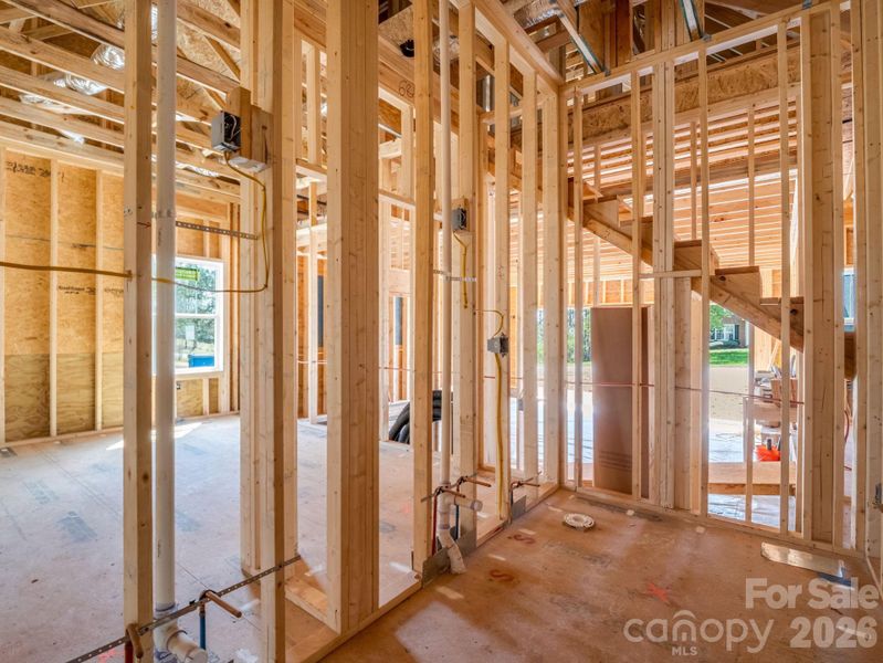 In-progress construction of a new home in , Rutherfordton, NC (Image 31).