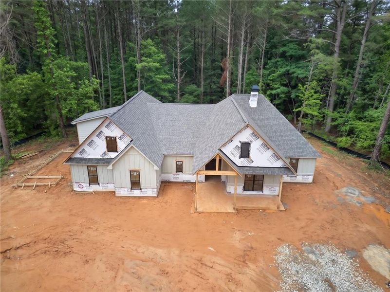 In-progress construction of a new home in , Dallas, GA (Image 4).