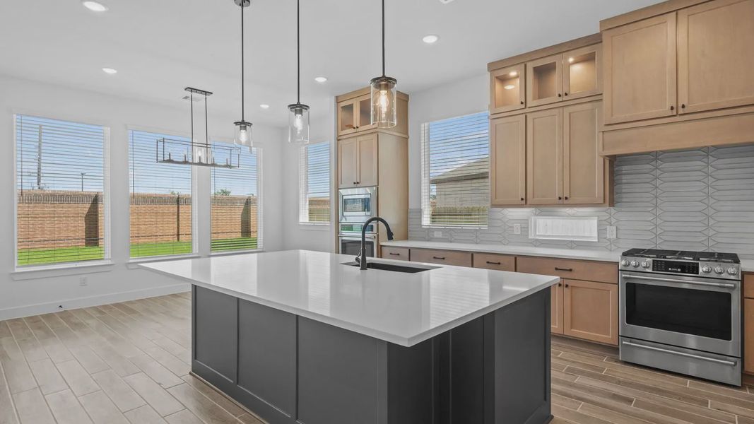Representative furnished interior of a home built from the Rivers by Chesmar Homes in Sofi Lakes, Katy (Image 6).
