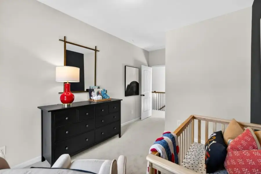 Furnished interior view inside a new home in Allen Manor, Hoschton (Image 31).