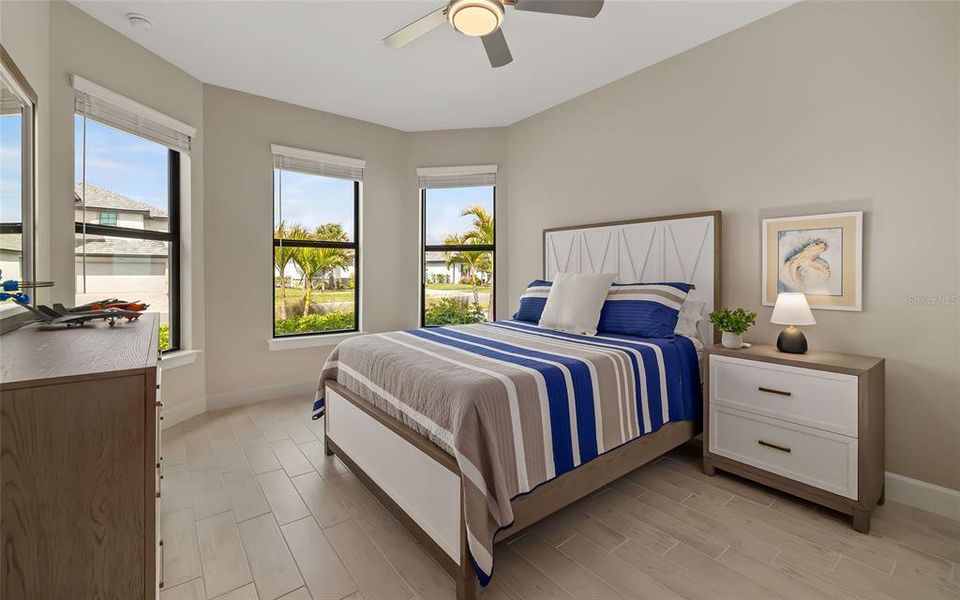 Furnished interior view inside a new home in , Venice (Image 16).