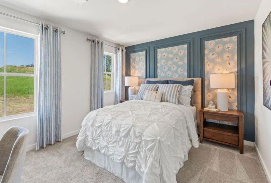 Furnished interior view inside a new home in The Reserve at Gainesville Township, Gainesville (Image 18). Furnished interior view inside a new home in The Reserve at Gainesville Township, Gainesville (Image 18).