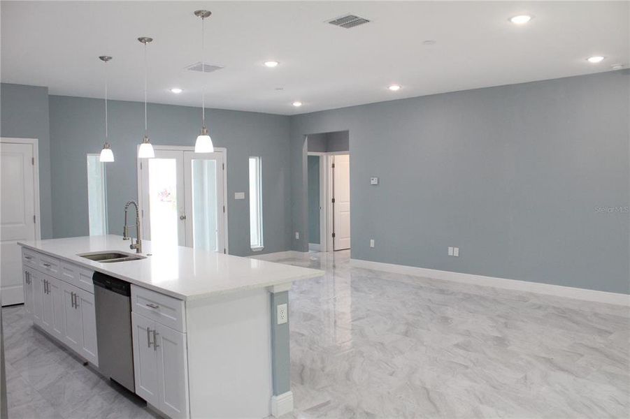 Family Room and Front Entrance Family Room and Front Entrance