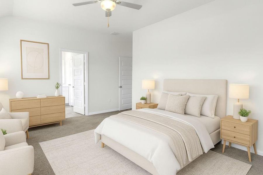 Spacious primary suite with en-suite bath—your perfect retreat.