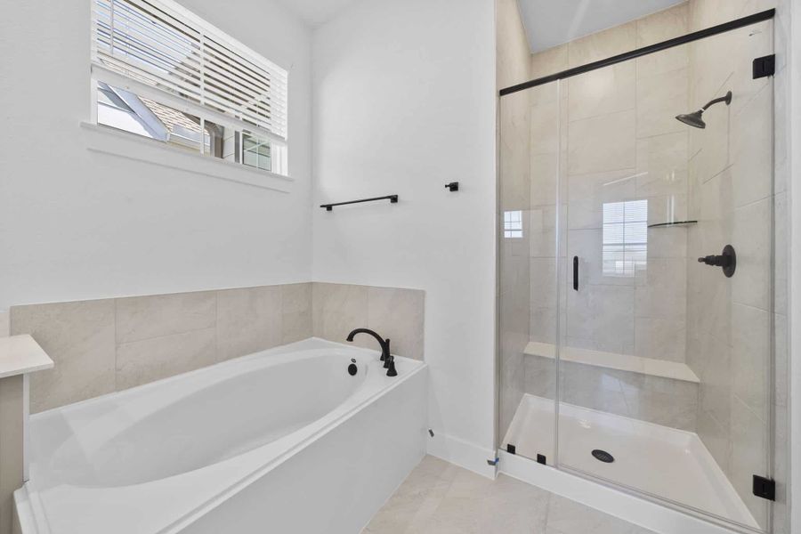 Furnished interior view inside a new home in Bridgeland, Cypress (Image 7). Furnished interior view inside a new home in Bridgeland, Cypress (Image 7).