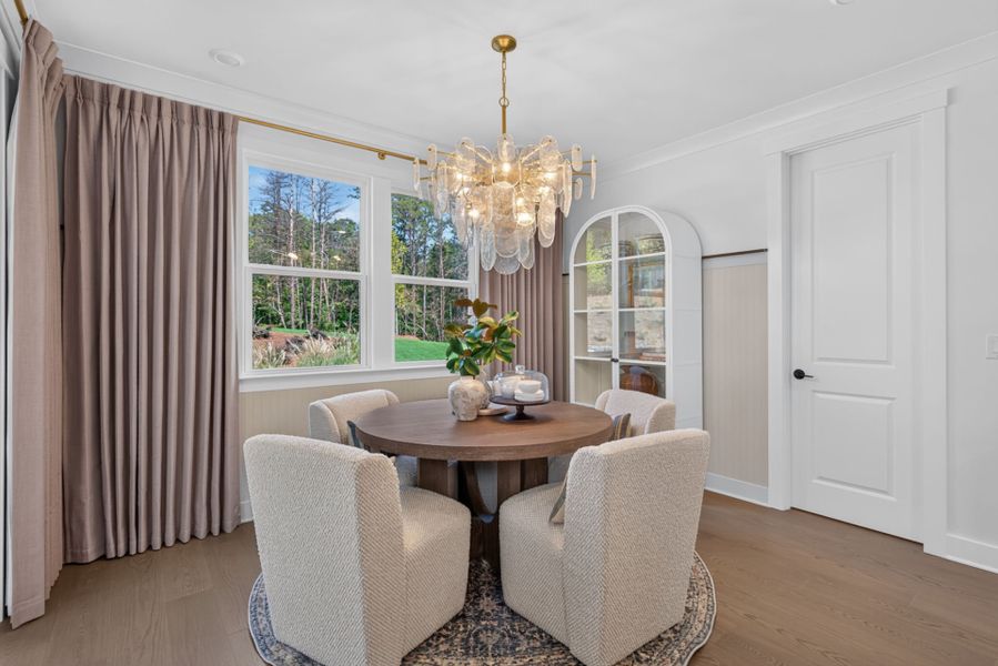 Representative furnished interior of a home built from the Newlyn by Pulte Homes in Bristol, Dawsonville (Image 60).