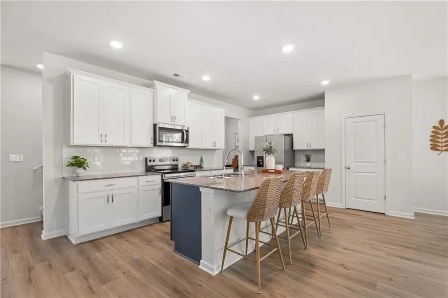 Furnished interior view inside a new home in The Retreat at Walden Park, Jonesboro (Image 24).