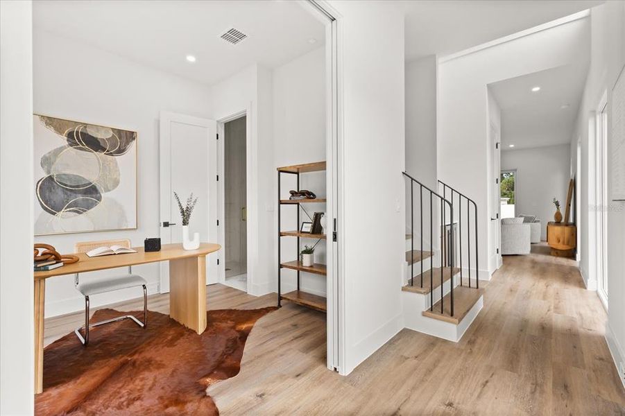 Furnished interior view inside a new home in , Orlando (Image 14). Furnished interior view inside a new home in , Orlando (Image 14).