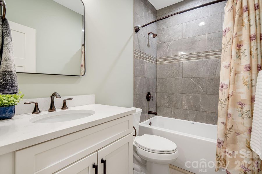 Furnished interior view inside a new home in , Flat Rock (Image 33).