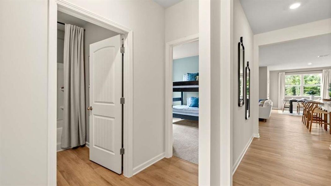 Furnished interior view inside a new home in Northberry, Rome (Image 22). Furnished interior view inside a new home in Northberry, Rome (Image 22).