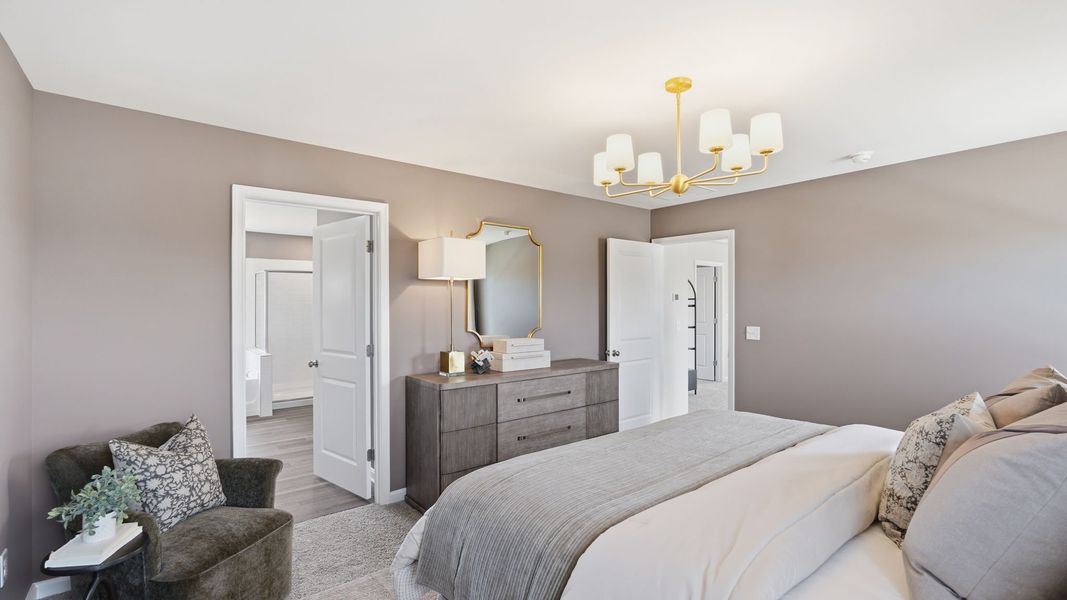 Furnished interior view inside a new home in Altama, Brunswick (Image 31).