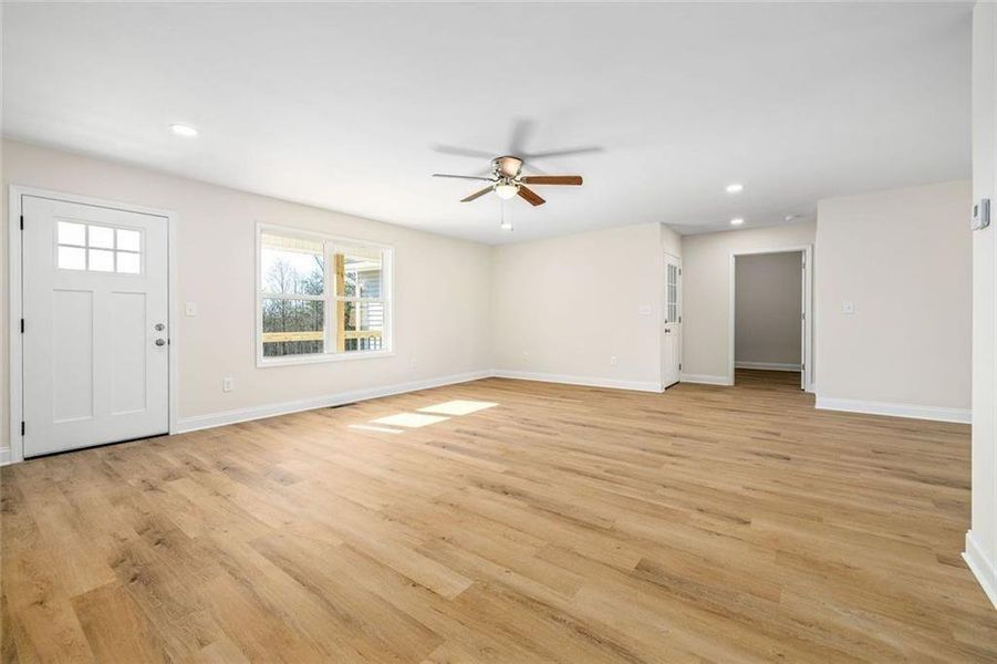 Spacious, unfurnished interior of a new home in , Mount Airy (Image 25).