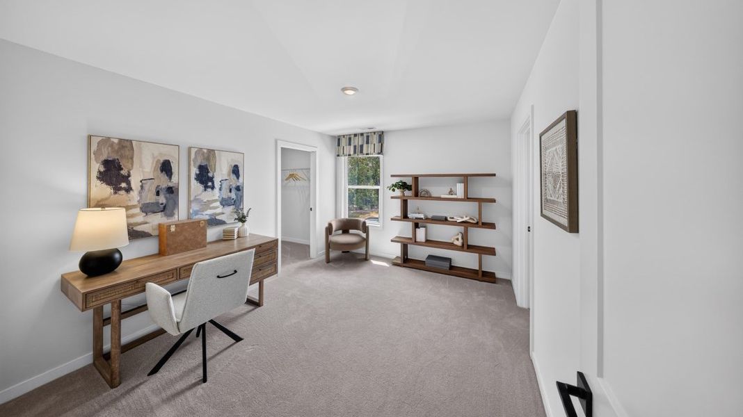 Furnished interior view inside a new home in Westport, York (Image 36).