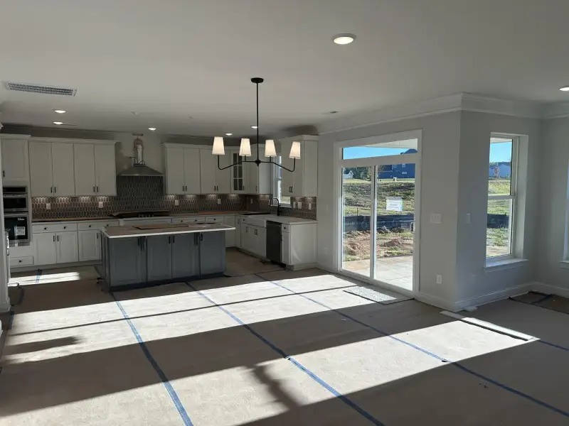 In-progress construction of a new home in The Enclave at Laurelbrook, Sherrills Ford, NC (Image 11).