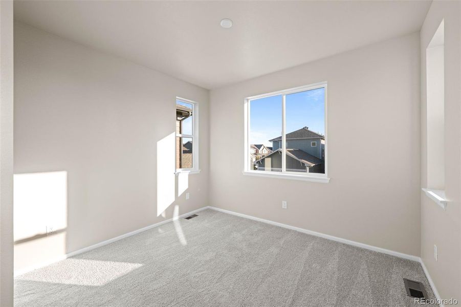 Spacious, unfurnished interior of a new home in Painted Prairie, Aurora (Image 22).