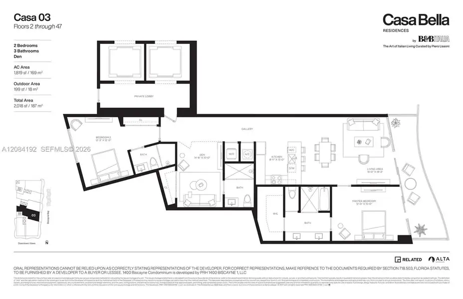 2D floor plan layout of this home in , Miami, FL (Image 3). 2D floor plan layout of this home in , Miami, FL (Image 3).