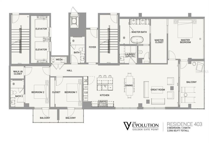 2D floor plan layout of this home in , Sarasota, FL (Image 4).