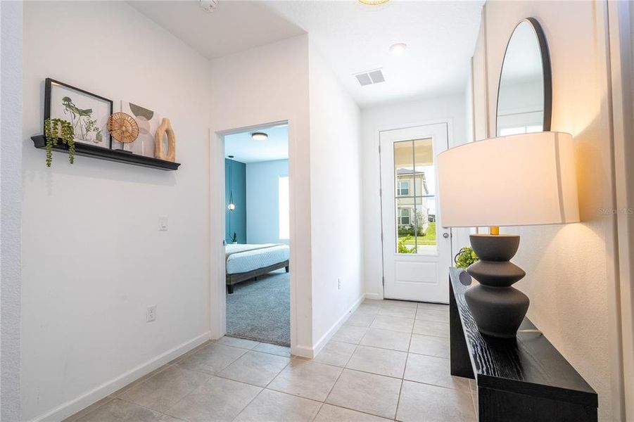 Furnished interior view inside a new home in , Kissimmee (Image 60).