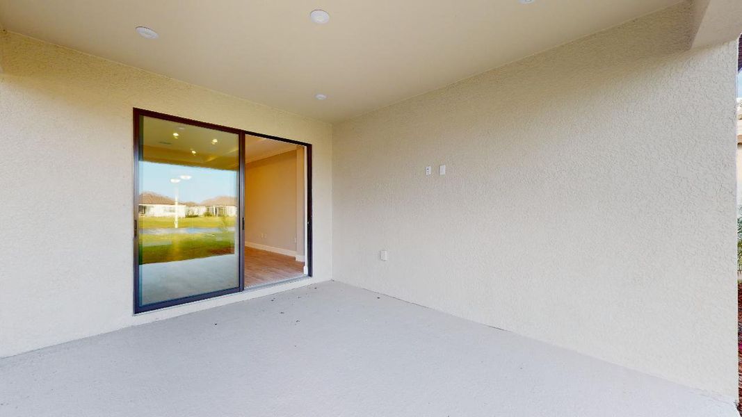 Representative unfurnished interior of a home built from the Azzurro by Taylor Morrison in Esplanade by the Islands, Naples (Image 24).