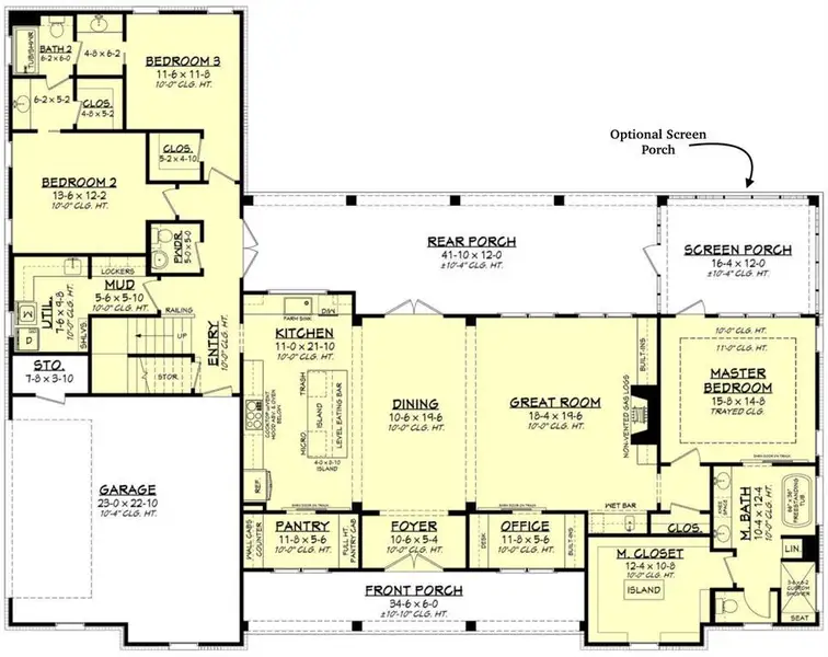2D floor plan layout of this home in , Weatherford, TX (Image 3).