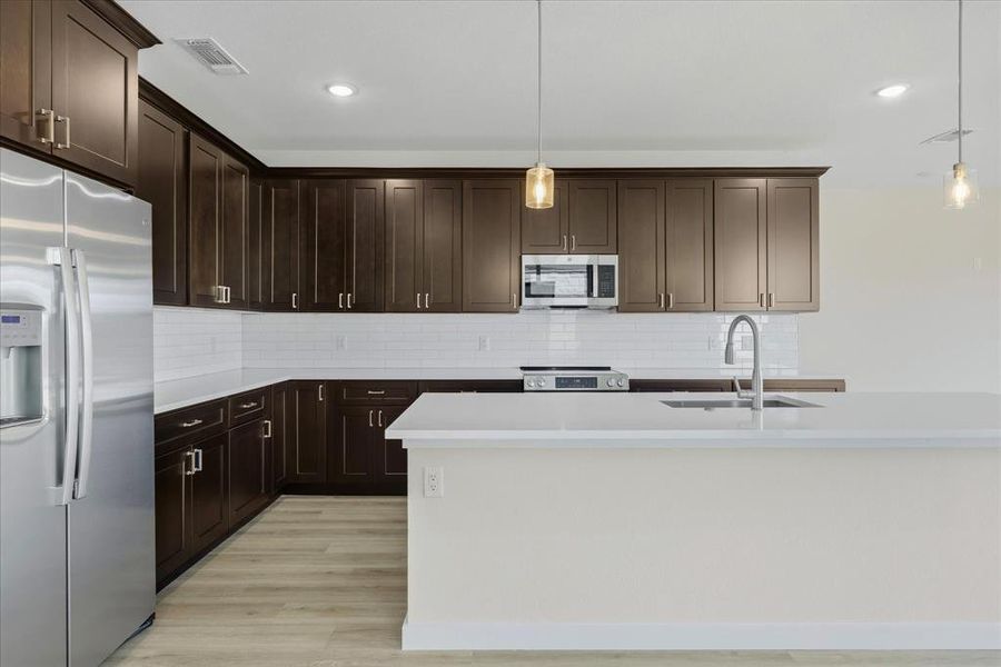 Furnished interior view inside a new home in , Stephenville (Image 8).