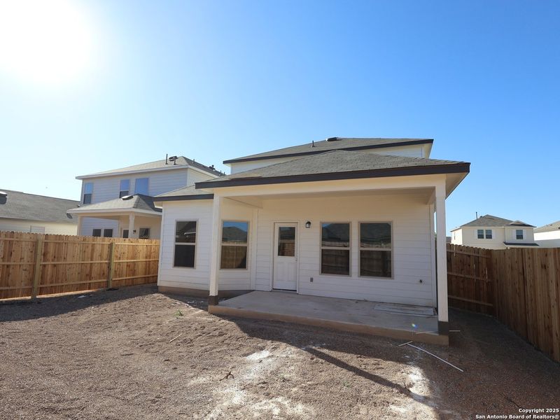 Exterior details and patio area of a home in Winding Brook, San Antonio (Image 3). Exterior details and patio area of a home in Winding Brook, San Antonio (Image 3).