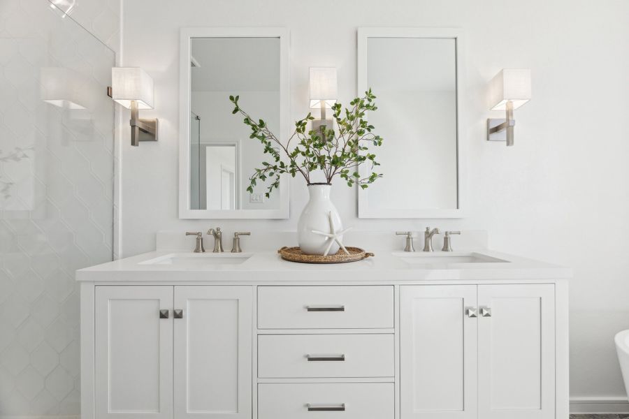 Primary bath freestanding vanity Primary bath freestanding vanity