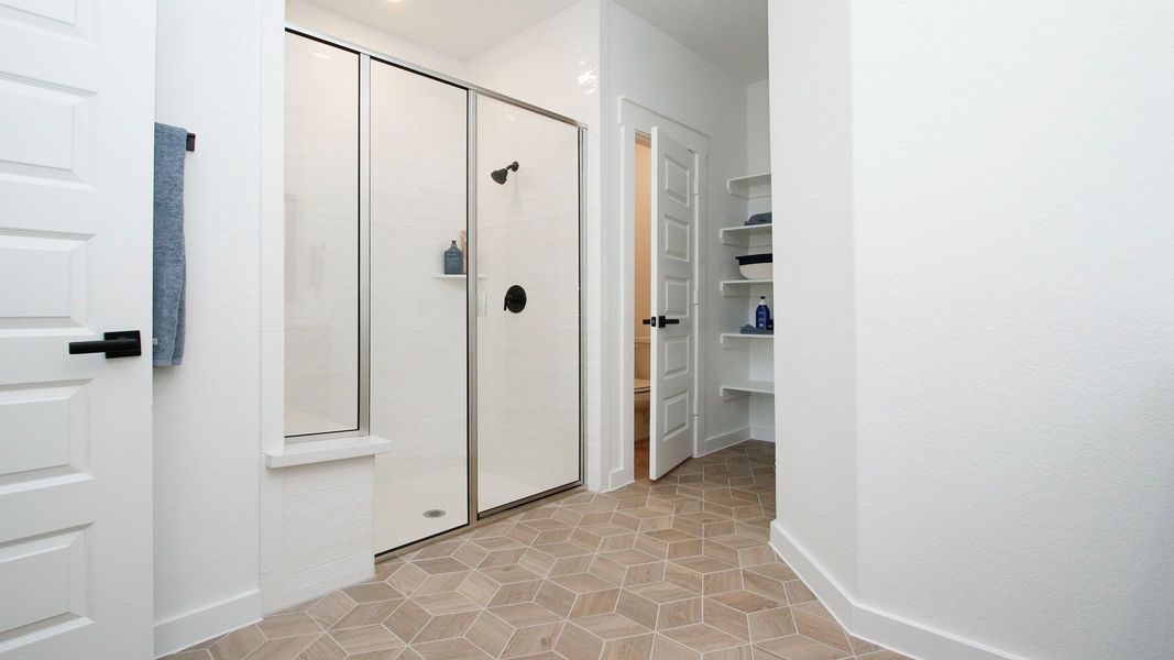 Furnished interior view inside a new home in Colony at Pinehurst, Pinehurst (Image 20).