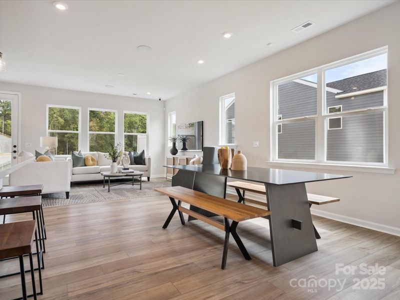 Dining Space Conveniently off Kitchen. *Model Photos | Actual Finishes, Structural Selections, and Orientation May Vary. Dining Space Conveniently off Kitchen. *Model Photos | Actual Finishes, Structural Selections, and Orientation May Vary.