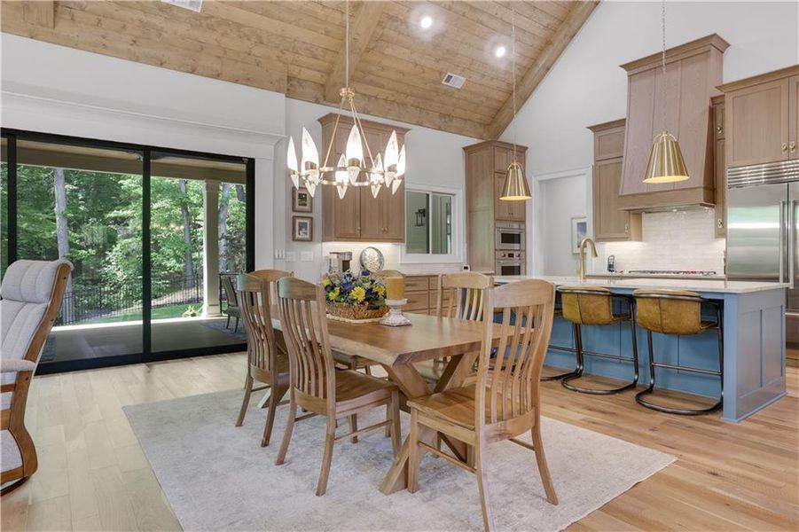 Furnished interior view inside a new home in , Dahlonega (Image 12).