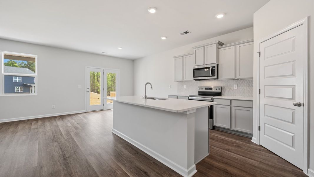 Furnished interior view inside a new home in Wrenfield at Chanticleer, North Augusta (Image 4).