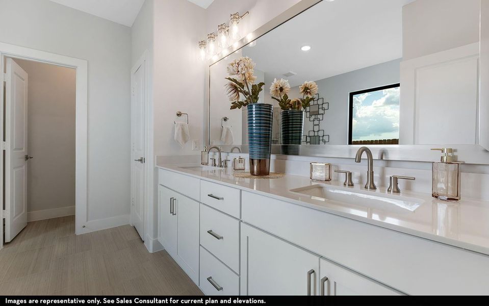 Furnished interior view inside a new home in River Ranch Meadows, Dayton (Image 18).