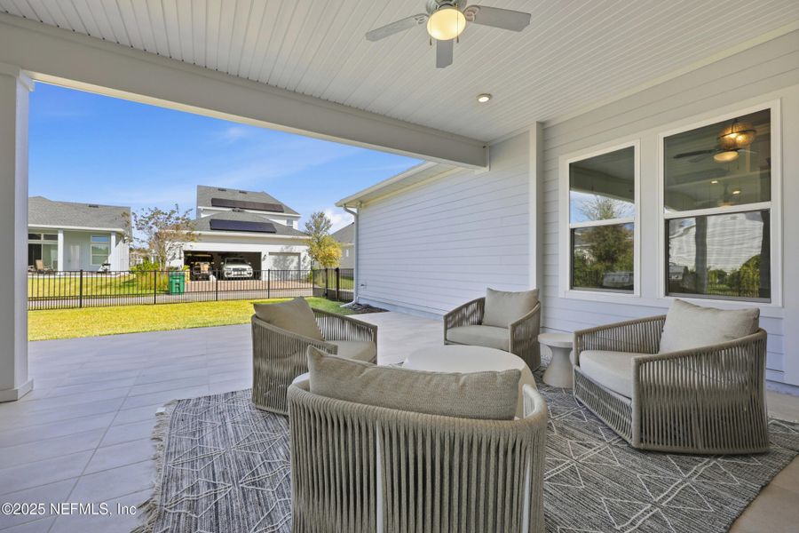 Exterior details and patio area of a home in , Jacksonville (Image 26).
