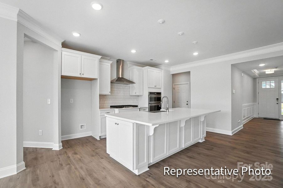 Furnished interior view inside a new home in Heritage - 55+ Community, Wesley Chapel (Image 8).