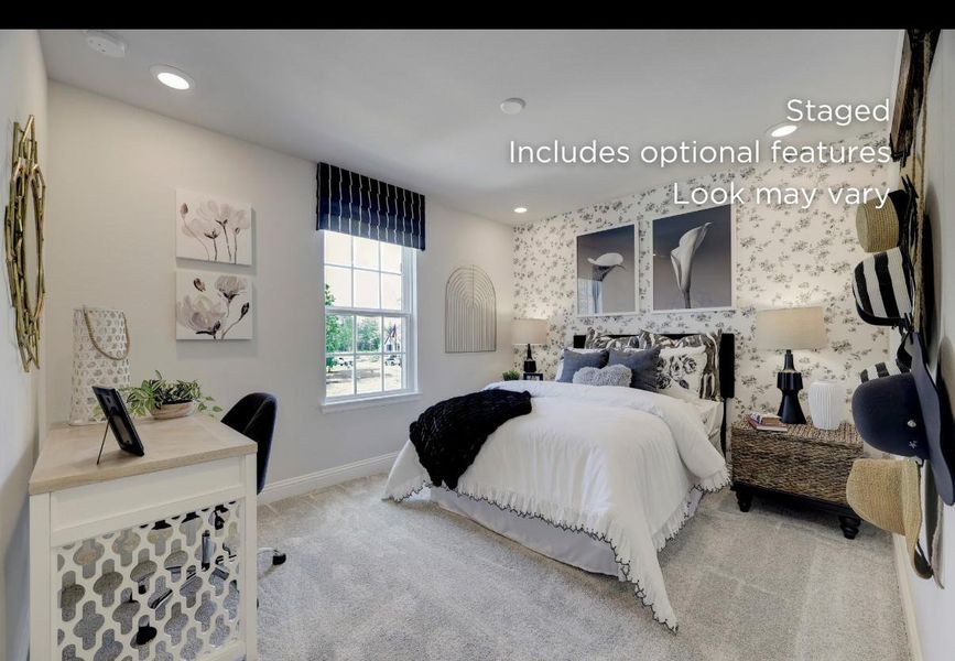 Furnished interior view inside a new home in WILDTREE 50', Montgomery (Image 8).