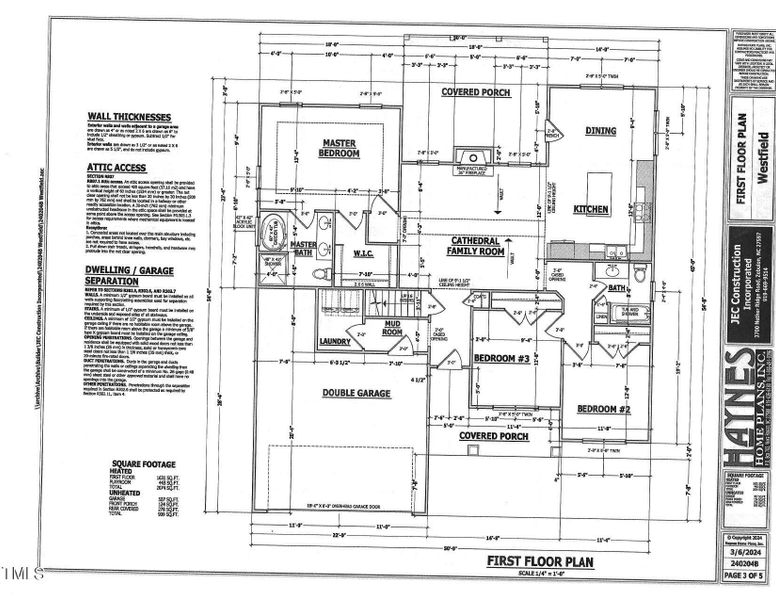 Westfield JEC 1st flr