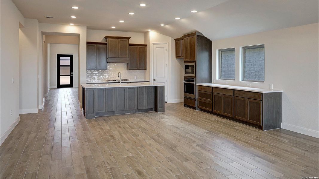 Furnished interior view inside a new home in VIDA, San Antonio (Image 11).