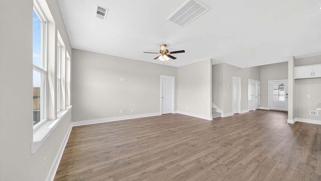 Furnished interior view inside a new home in McClure Farms, Columbia (Image 14).