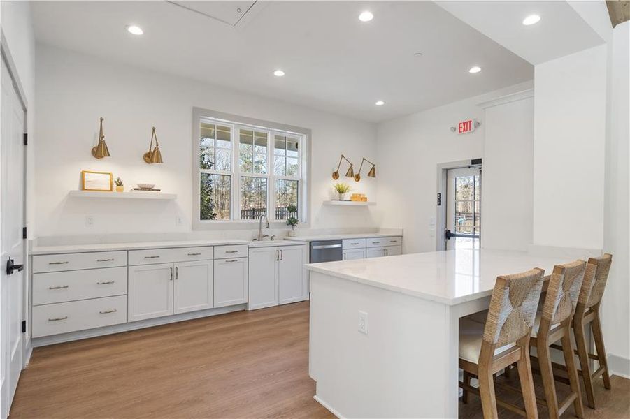 Furnished interior view inside a new home in , Alpharetta (Image 32).