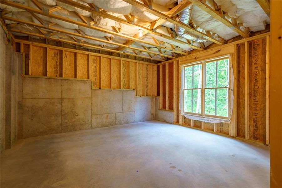 In-progress construction of a new home in Malone's Pond, Ball Ground, GA (Image 51).
