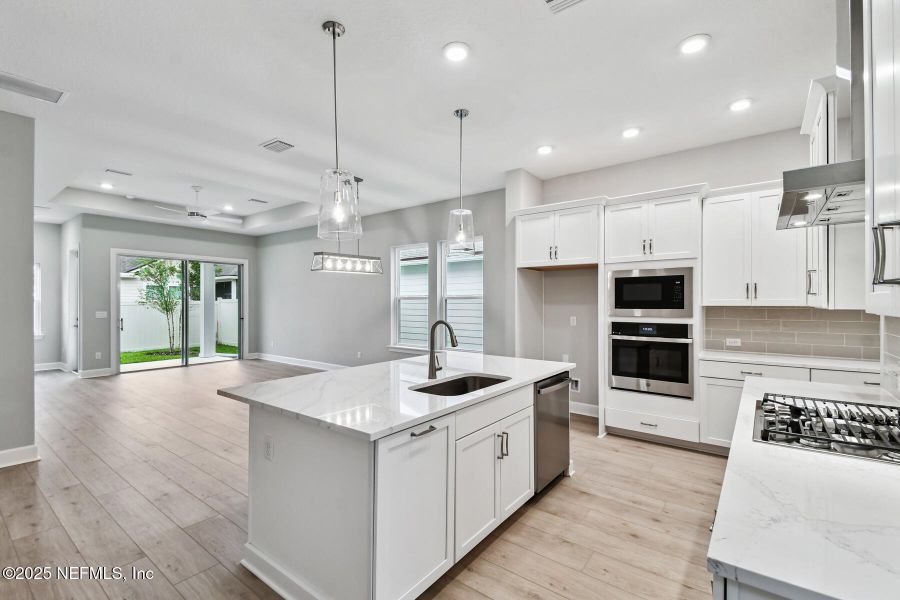 Furnished interior view inside a new home in Seabrook Village 40' Front Entry, Ponte Vedra (Image 6). Furnished interior view inside a new home in Seabrook Village 40' Front Entry, Ponte Vedra (Image 6).