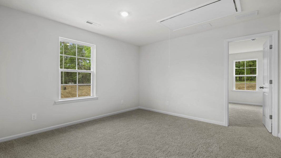 Spacious, unfurnished interior of a new home in Aspen Place, Thomasville (Image 16). Spacious, unfurnished interior of a new home in Aspen Place, Thomasville (Image 16).