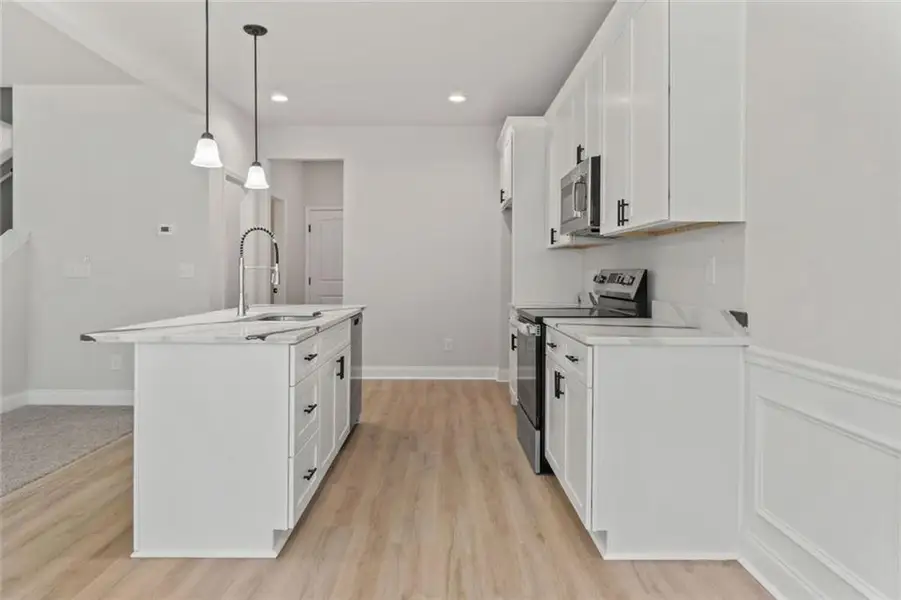 Furnished interior view inside a new home in , Alto (Image 11).