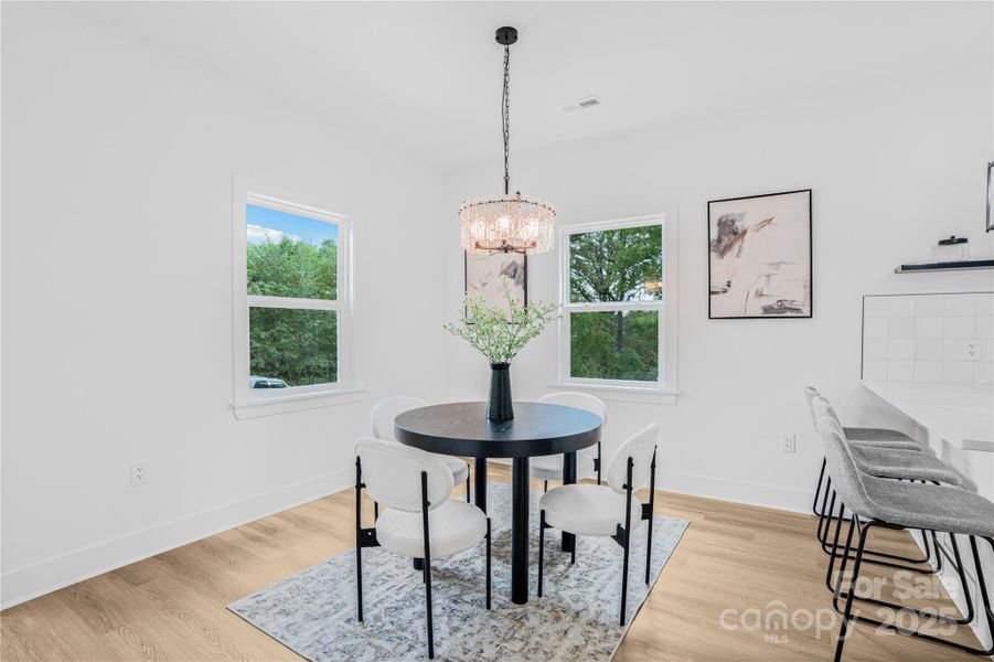 Furnished interior view inside a new home in , Shelby (Image 5). Furnished interior view inside a new home in , Shelby (Image 5).